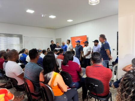 1ª reunião administrativa do novo governo.