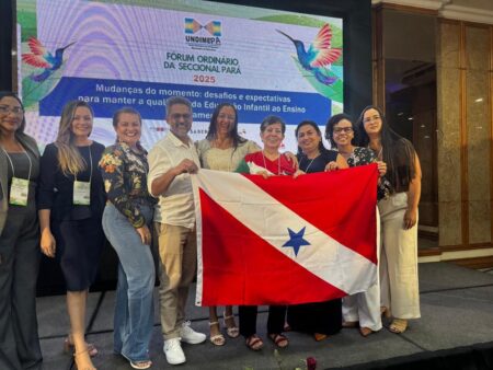 São Geraldo do Araguaia assume vice-presidência da Undime Pará em eleição na capital Belém.