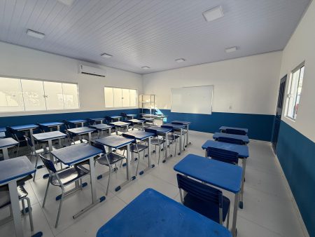 São Geraldo do Araguaia reinaugura escola totalmente revitalizada e reforça compromisso com a educação.