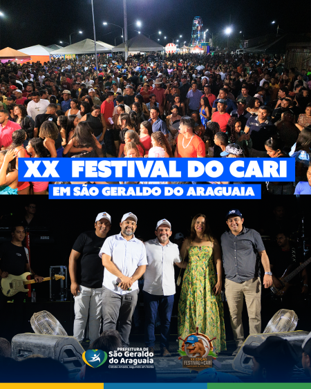 XX Festival do Cari celebra cultura, tradição e integração da comunidade.