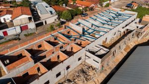 Avanço nas obras da Escola Raimundo Ferreira Lima reforça compromisso com a educação em São Geraldo do Araguaia
