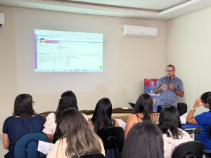 Prefeitura promove capacitação para aprimorar uso do Sistema de Gestão Escolar.