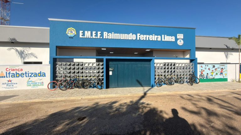 Prefeitura de São Geraldo do Araguaia avança na educação com a reconstrução da Escola Raimundo Ferreira Lima