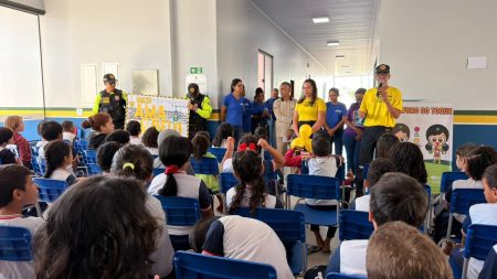 Semana Saúde na Escola fortalece ações de prevenção e promoção da saúde em São Geraldo do Araguaia