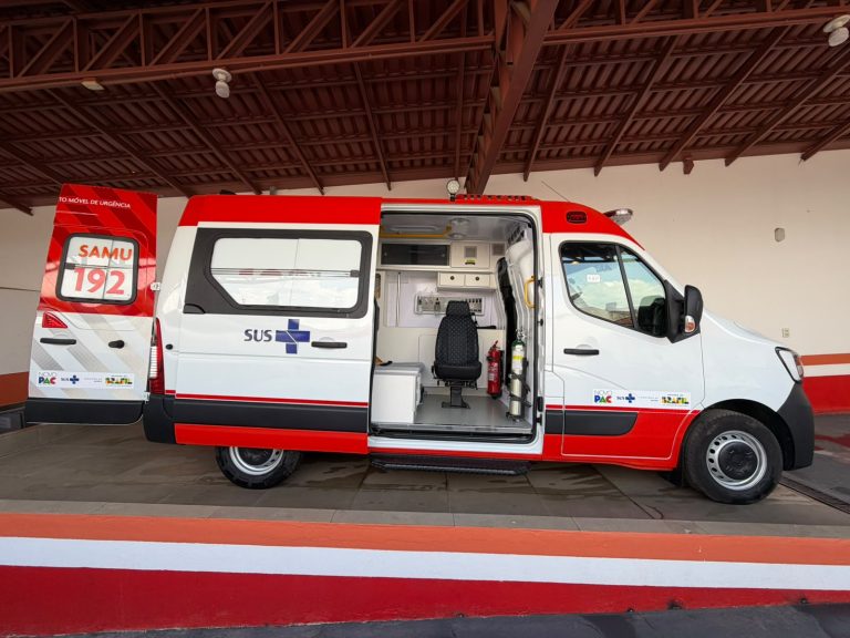 São Geraldo do Araguaia recebe nova unidade de SAMU por meio do Novo PAC